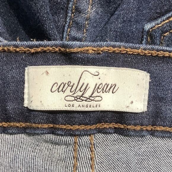 Carly Jean LA Skinny Jeans Women’s 27- Distressed Knees, Stretch, Casual - Picture 4 of 8